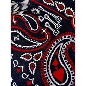 Vintage 70’s Trunk Up Authentic Motorcycle Bandana